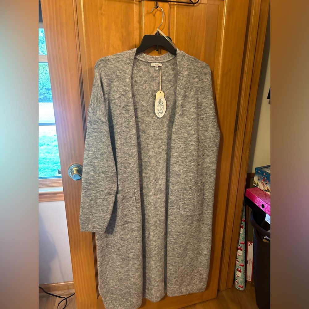 Jodfil Gray Cardigan
